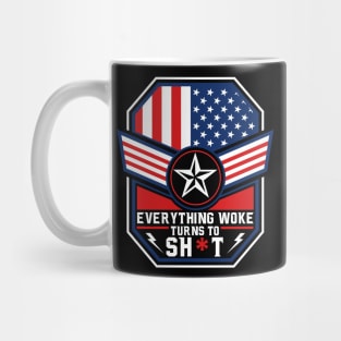 Everything woke turns to sh*t Mug